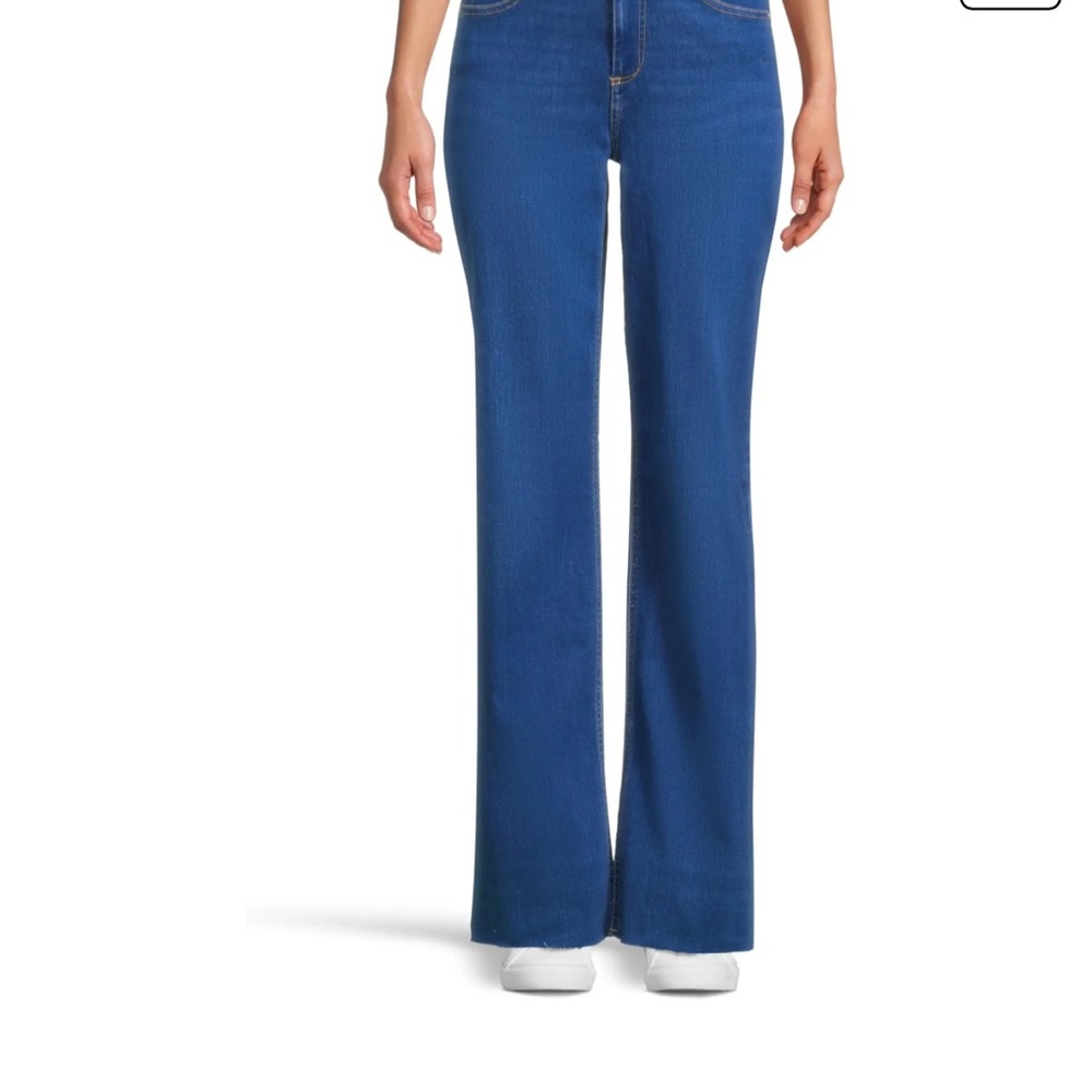 Lilly Pulitzer Aniston high-rise Blue Straight Leg Jeans - Picture 5 of 6